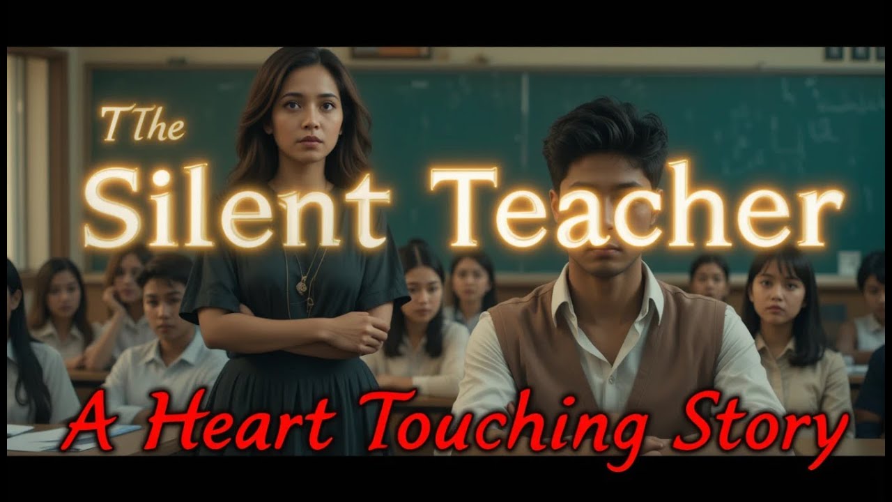 The Silent Teacher 👩‍🏫 | A Heart Touching Inspirational Story - YouTube