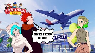 ️24 HORAS SIENDO PILOTO ESTE NUEVO TRABAJO ES MUY DIFICIL - ROBLOX️