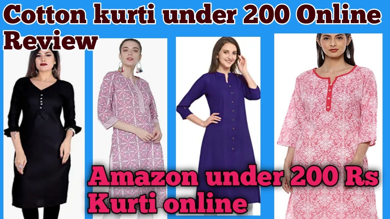 Womens Kurtis under 200 Yellow