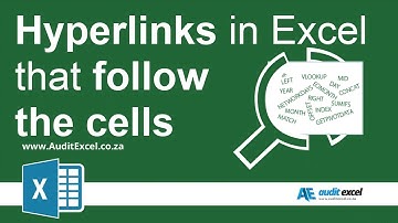 Hyperlinks in Excel (formula)- tying to specific cells