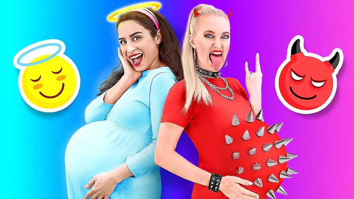 GOOD PREGNANT VS BAD PREGNANT || Funny Pregnant Situations by 123 GO! - DayDayNews