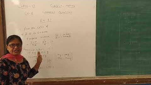Class VII, Mathematics Chapter 8: Comparing Quantities (Part 1: Ex 8.1)