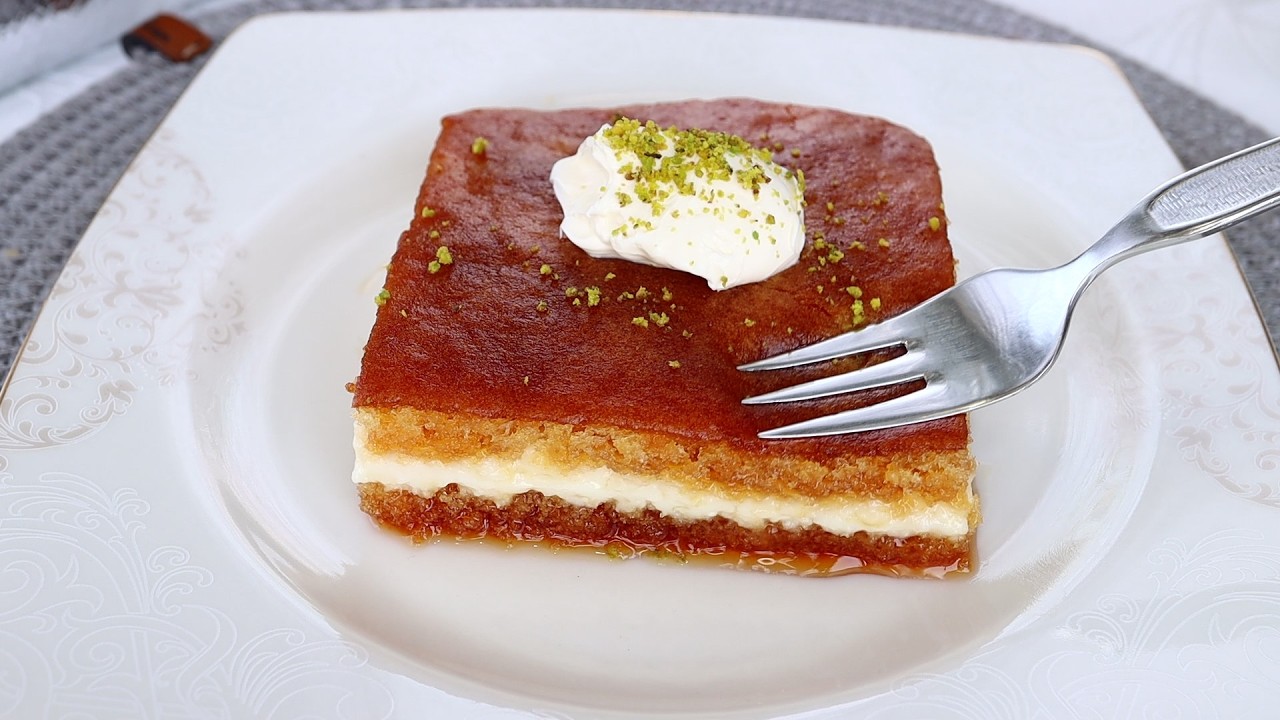 Şerbetini Tam Çeken Tam Kıvam ~Tarif Sorduran Yalancı Ekmek Kadayıfı Tarifi 👌