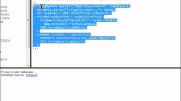 Indexed db - the store in the browser