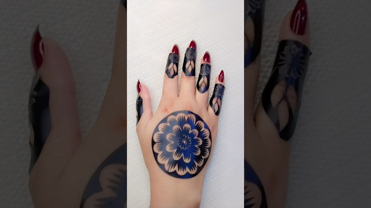 beautiful sticker mehndi design #horts