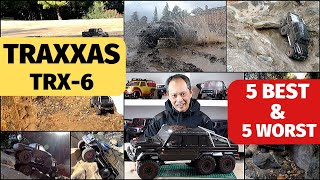 Traxxas TRX-6 6x6 - 5 Best and 5 Worst qualities - Bottom Line Reviews