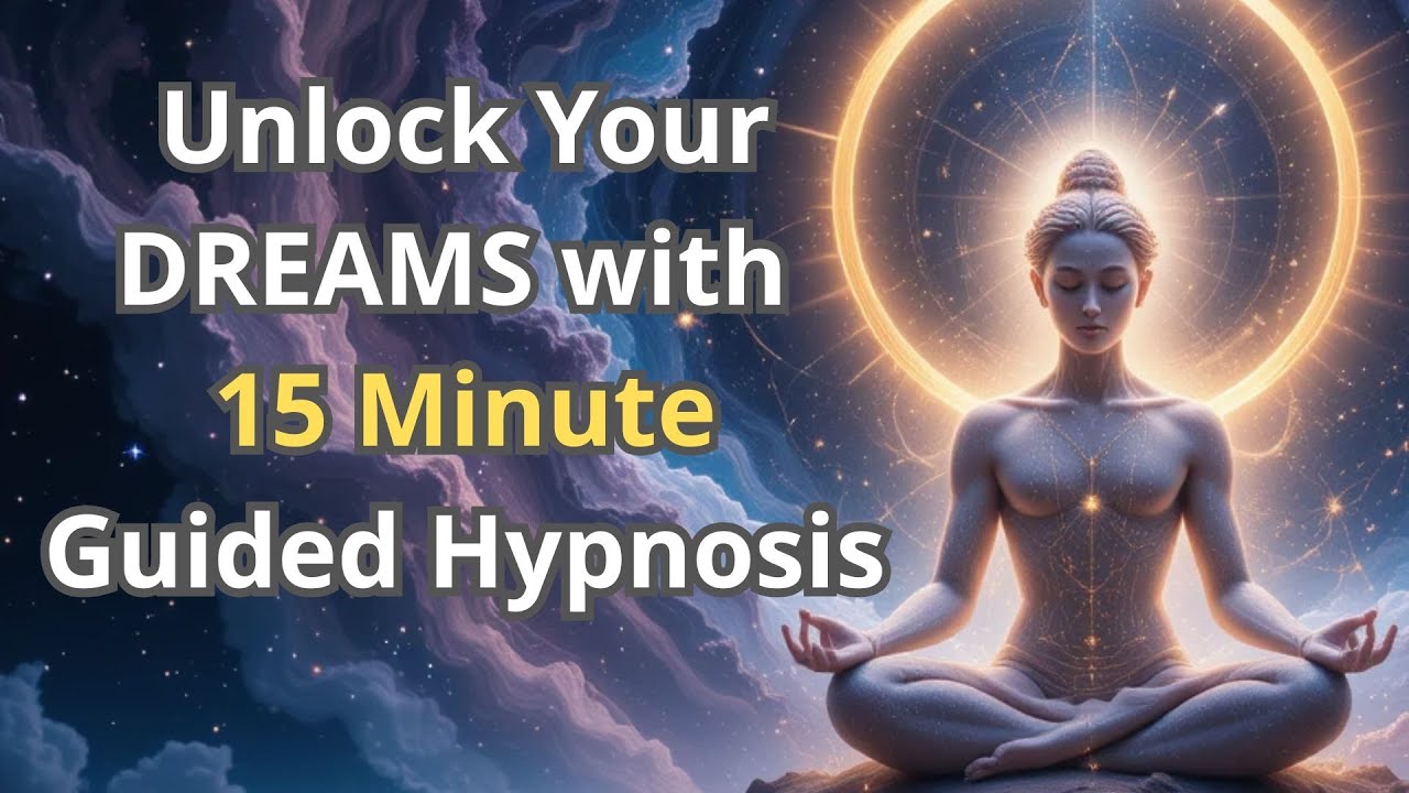 Unlock Your DREAMS with 15 Minute Guided Hypnosis. #LucidDreaming # ...