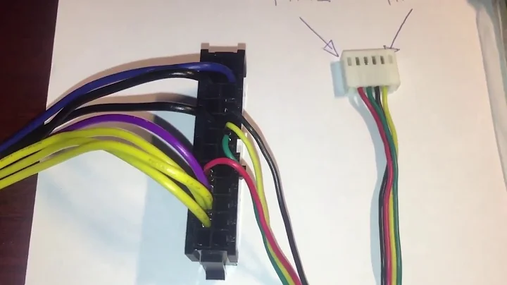 HP Elite 8200 PSU Adapter pin configuration