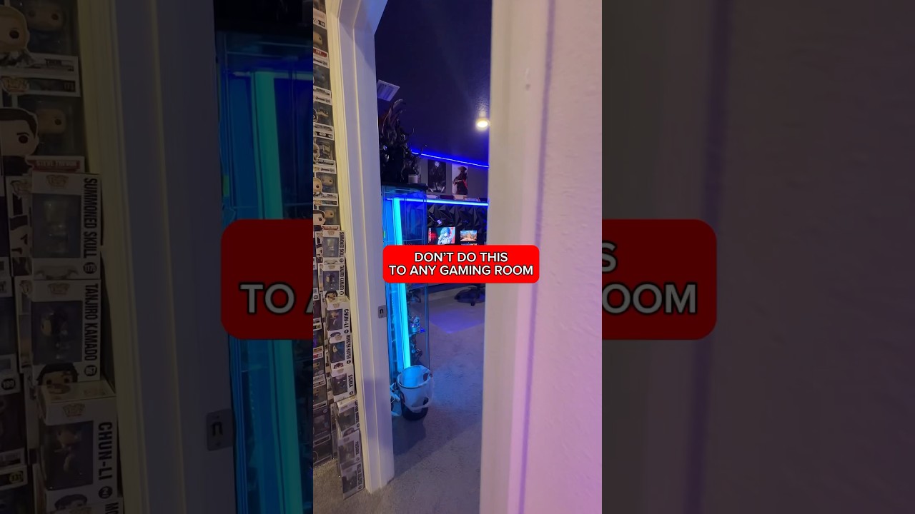 These rules are not meant to be broken #theultimatenerd #gamingsetup #gamingroom #gamer