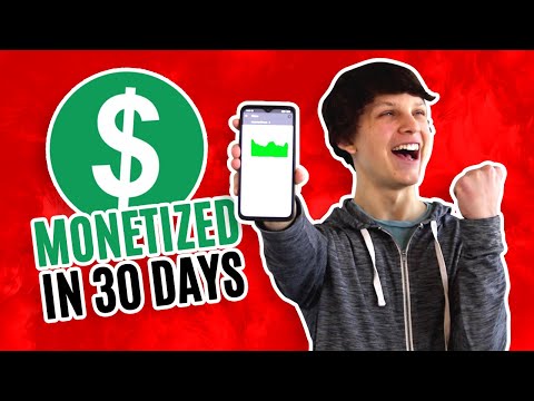 How To Get Monetized On YouTube In 30 Days (Make Money On YouTube)