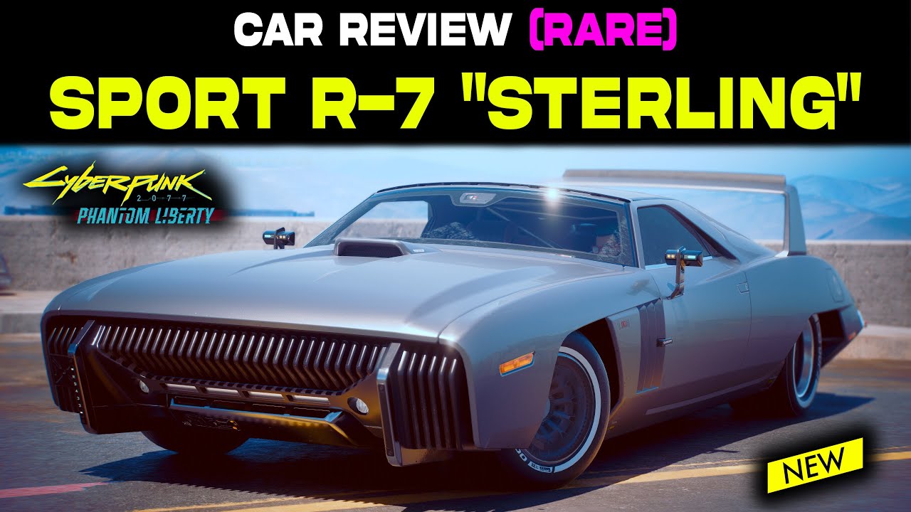Sport R-7 Sterling NEW RARE DLC CAR | Cyberpunk 2077 Phantom