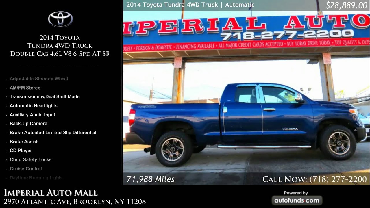 Used 2014 Toyota Tundra 4WD Truck | Imperial Auto Mall, Brooklyn, NY