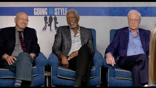 INTERVIEW - Morgan Freeman, Michael Caine & Alan Arkin are Going in Style