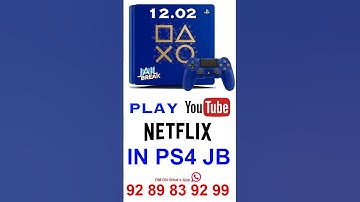 How To Play YouTube & Netflix on PS4 Jailbreak | How To Jailbreak PS4 12.02 in Hindi