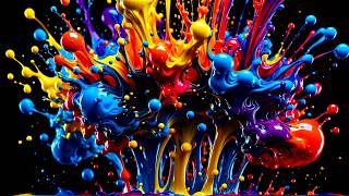 TV Screensaver on Default Mode • Neural Liquid Visualization Background 4K screenshot 4