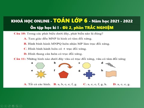 Video TOÁN 6 - Đề thi học kì 1 - Năm học 2021 - 2022 - Đề 2... - YouTube