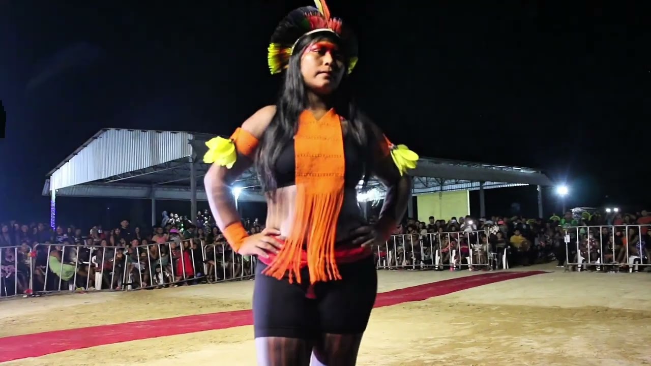 Desfile miss indígenas, No posse do cacique bepnire e cacica panhtô na aldeia djudjeko 