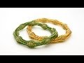 TheHeartBeading: Herringbone Bangle Tutorial (no sound)