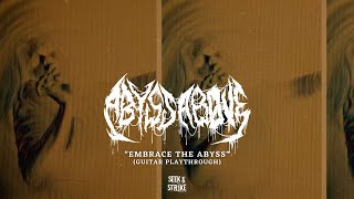 Abyss Above - "Embrace The Abyss" (Guitar Playthrough)