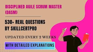 Disciplined Agile Scrum Master (DASM) Exam Questions &amp; Answers [2026]