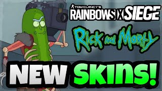 New Images Of Rick And Morty Crossover Skins In Rainbow Six Siege