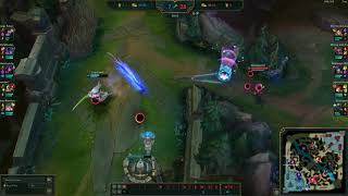 Syndra flash E Q ult combo