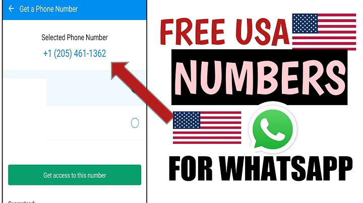 Get a Free US Number for WhatsApp