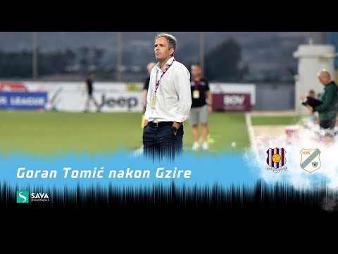 Goran Tomić nakon Gzire United - 2. pretkolo Konferencijske lige (2021./2022.)