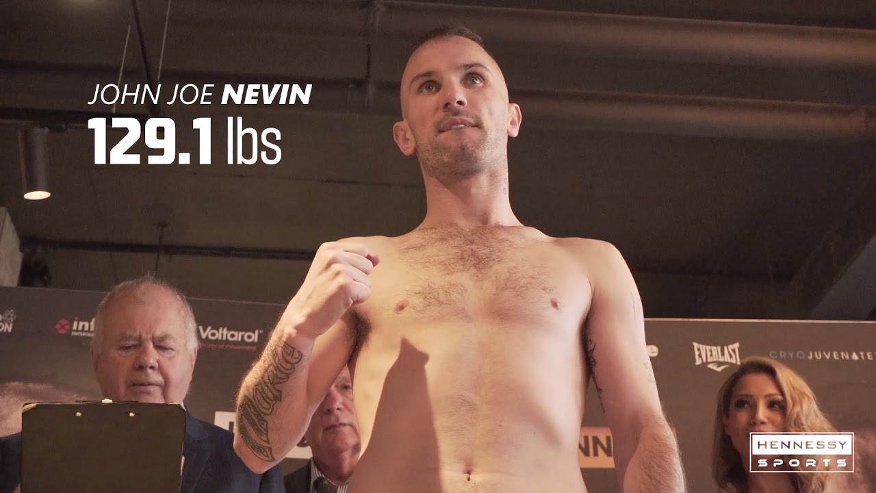 John Joe Nevin vs Freddy Fonseca | Weigh-in