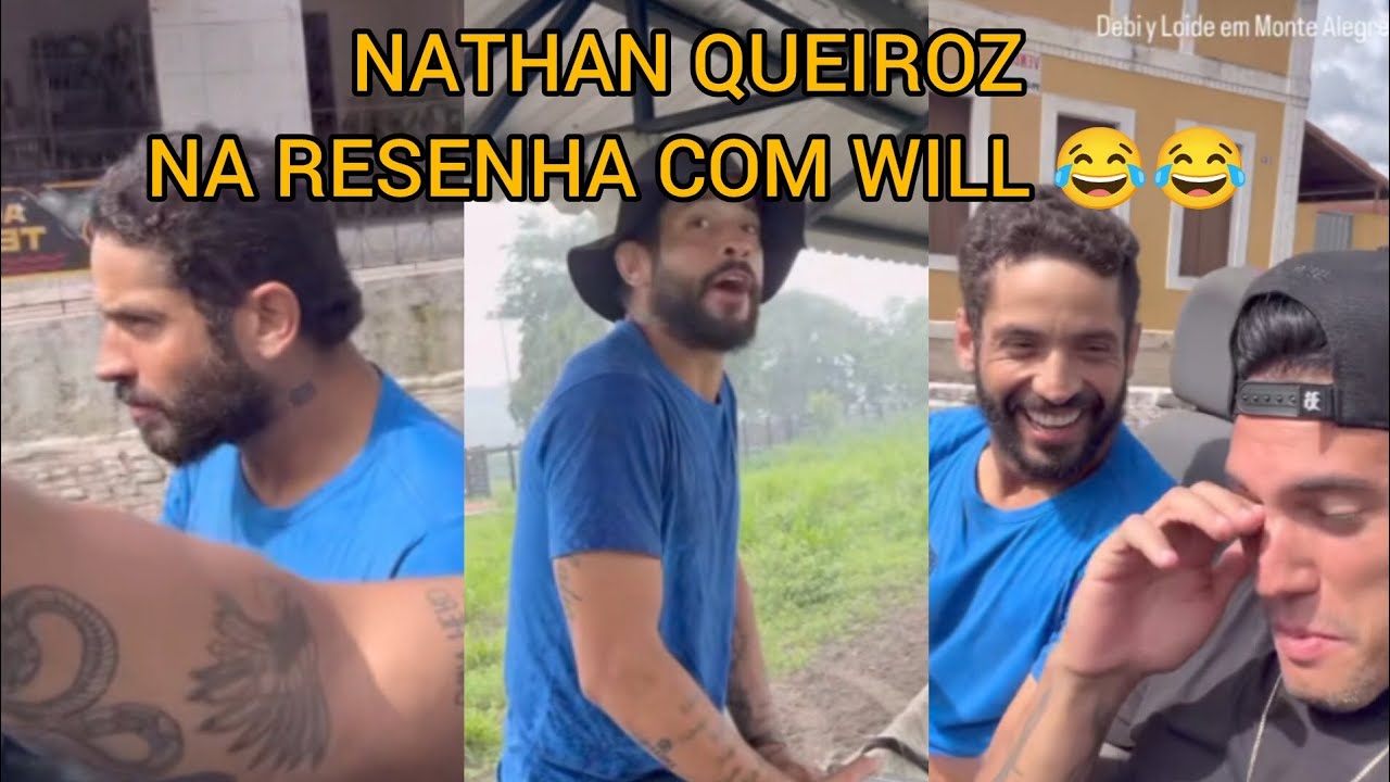 NATHAN QUEIROZ NA RESENHA COM WILL NA VILA CAPA LOKA 😂😂😂