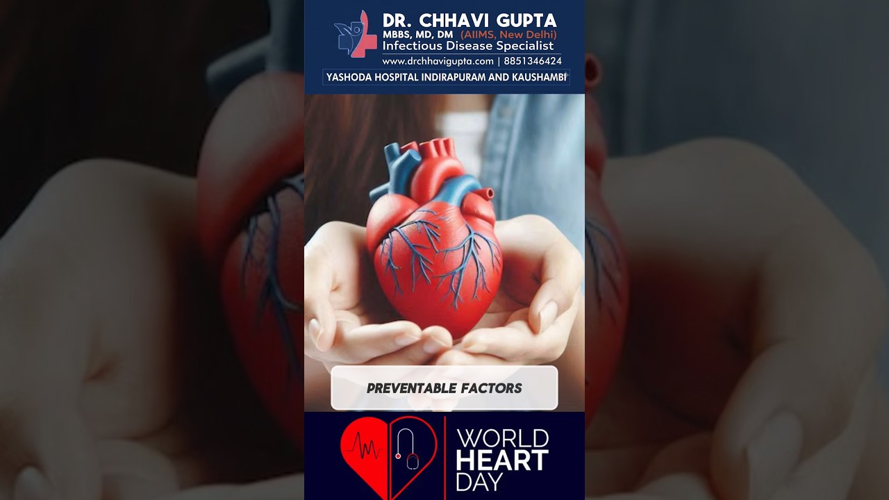 World Heart Day: Vaccination & Heart Disease Prevention | Dr. Chhavi Gupta