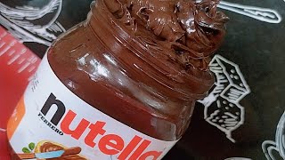 حضري شوكولا نيوتيلا في منزلك بأبسط المكونات  نيوتيلا | nutella |