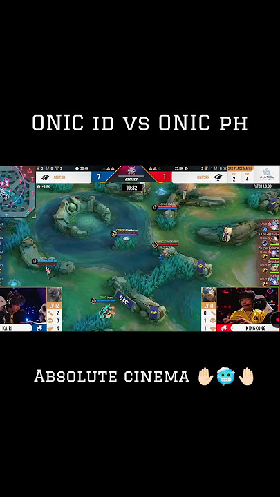 Absolute Cinema in MSC at EWC ✋🏻🥶🤚🏻 ONIC ID vs ONIC PH #goonic #ewc #msc #mlbb #mlbbphilippines #fyp