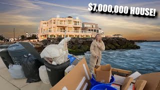 Trash Picking RICHEST Beach Town In Our State!