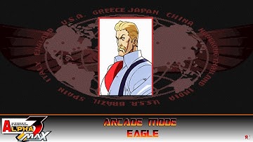 Street Fighter: Alpha 3 Max: Arcade Mode - Eagle