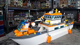 LEGO COAST GUARD PATROL SHIP Review/Vlog #lego #coastguard