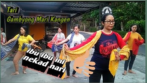 Tari Gambyong Mari Kangen