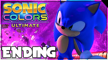 Sonic Colors: Ultimate Walkthrough PART 7 ENDING - Terminal Velocity (PS5 1440p)