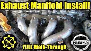 2007 - 2013 Nissan Altima 2.5L - How to Replace Exhaust Manifold/Catalytic Converter - FULL GUIDE!