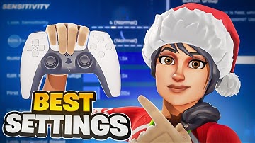 *NEW* Best Controller Settings + Sensitivity For Fortnite Chapter 7! (PS4/PS5/XBOX/PC)
