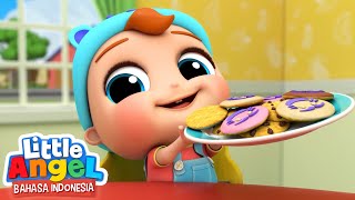 Makan Kue dan Buah Enaknya! | Little Angel Bahasa Indonesia | Kartun dan Lagu Anak Terbaru 2023