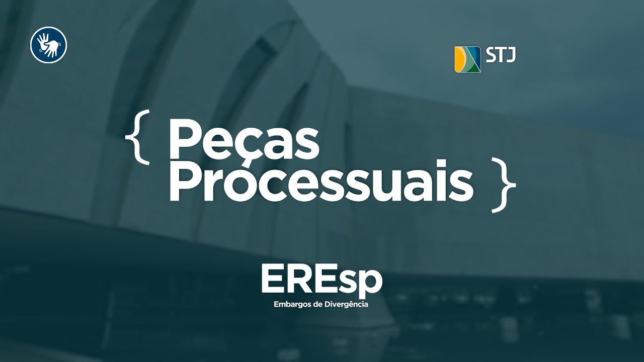 Embargos de Divergência em Recurso Especial - EREsp - YouTube