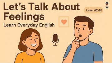 Daily English Conversation - Talking About Your Feelings (A2–B1) | English Podcast