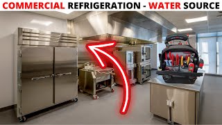 HVACR Service Call: Relocate Split System Water Source Refrigerator (Commercial Refrigeration)