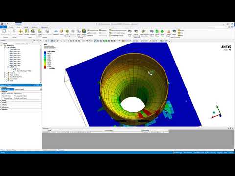 Basic Meshing for Structural Simulation Using Ansys Mechanical