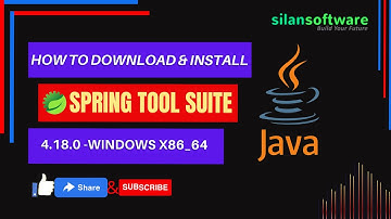 How to download & install STS 4.18.0 on Windows (64-bit) || Silan Software || Pythontpoint.org