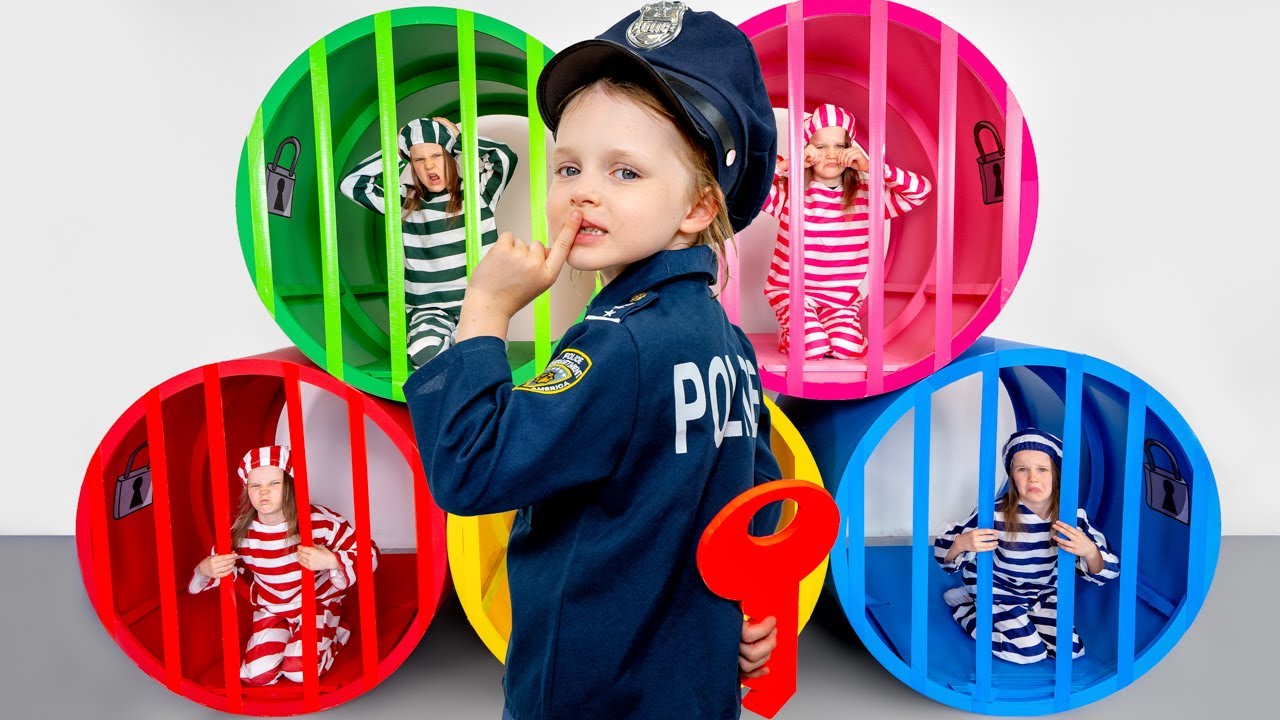 Komik Polis Kovalamacası ve Gökkuşağı Hapishanesi Kaçışı!