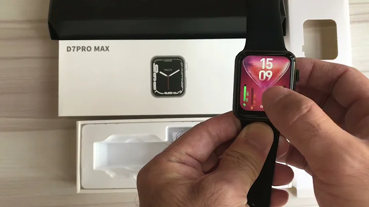 DEMOR D7 Pro Max Smart Watch IWO D7Pro Series 7 Men Women Infinity Screen Smartwatch Unboxing Review