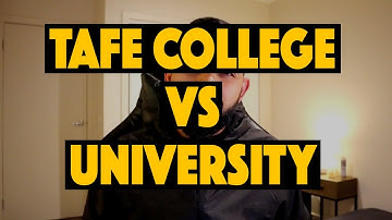 TAFE College vs University | Which one should you choose? Study in Australia