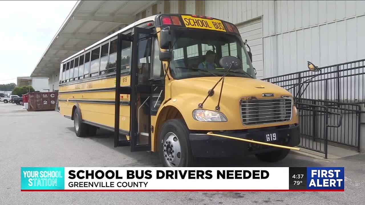 Greenville County Schools looking to hire more bus drivers YouTube
